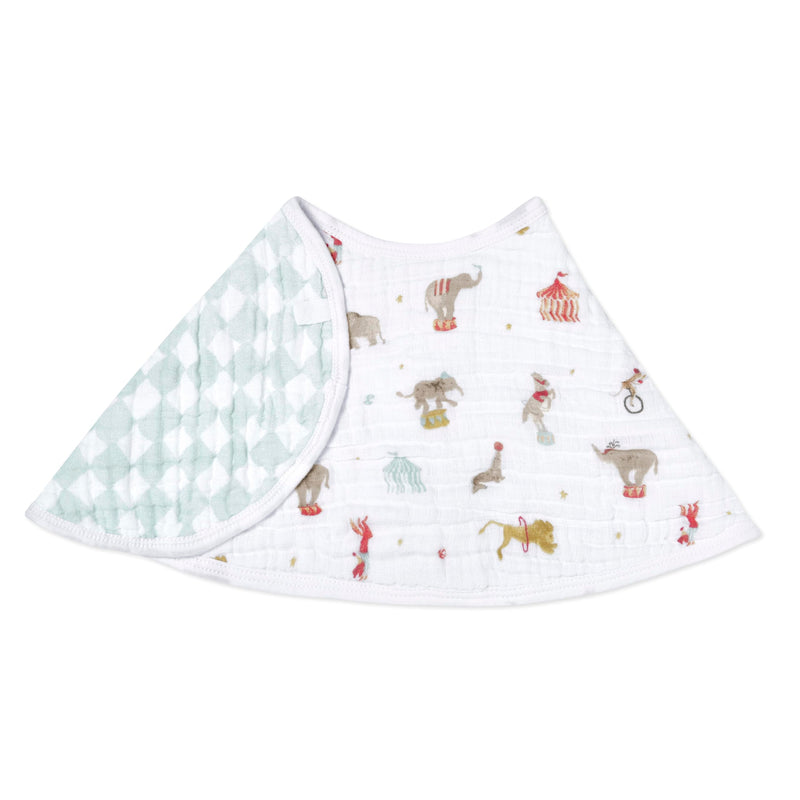 aden + anais - Burpy Bib | Elephant Circus - Neutral