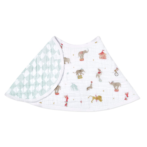 aden + anais - Burpy Bib | Elephant Circus - Neutral