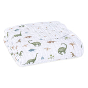 aden + anais - Muslin Blanket | Dino Jungle - Boy