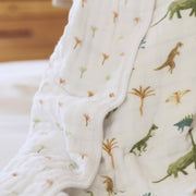 aden + anais - Muslin Blanket | Dino Jungle - Boy