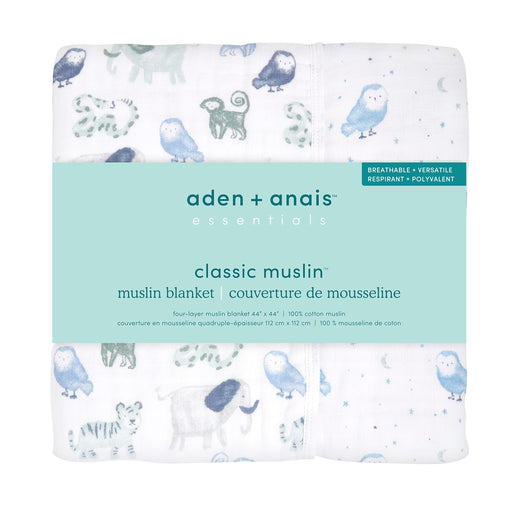 aden + anais - Muslin Blanket | Time To Dream - Boy