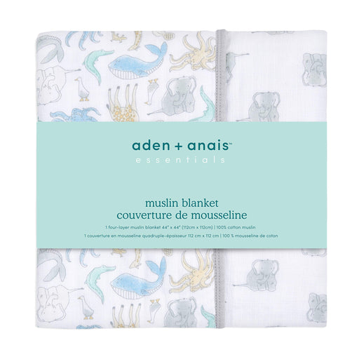 aden + anais - Muslin Blanket | Natural History - Neutral