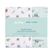 aden + anais - Muslin Blanket | Hogwarts Essentials - Neutral