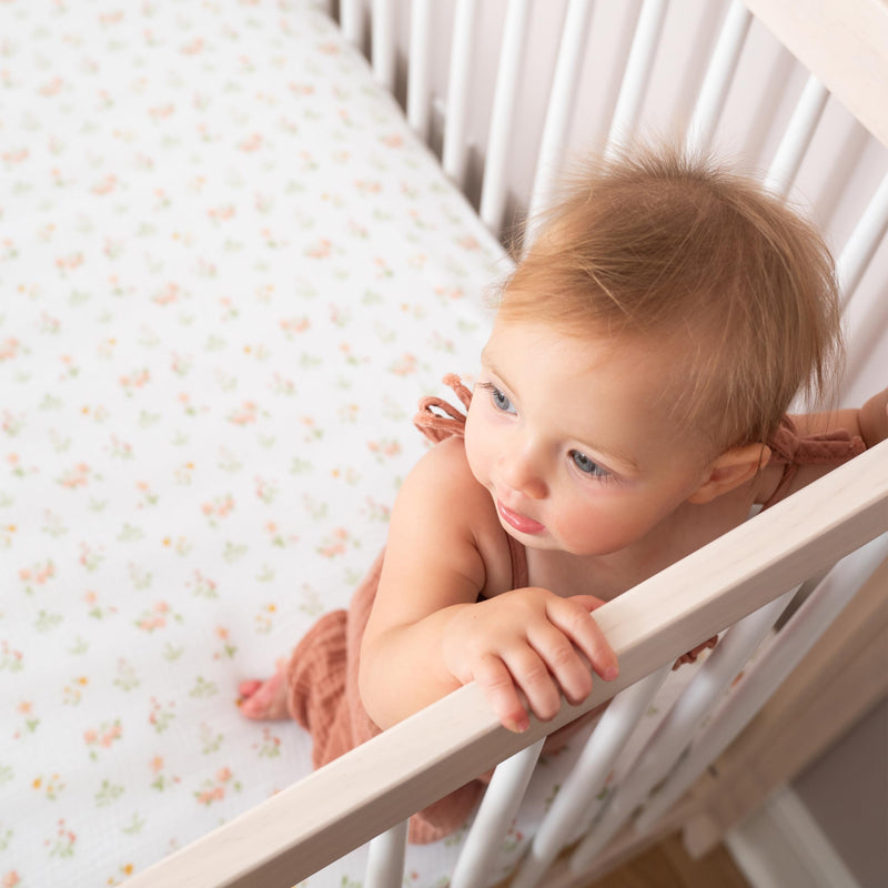 aden + anais - Crib Sheet | Country Floral - Girl