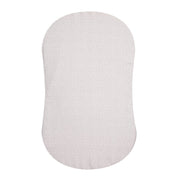 HALO - Bassinest Fitted Sheet - Cotton | Herringbone - Neutral