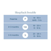 HALO - 100% Cotton Sleepsack Swaddle (TOG 1.5) | Birds - Neutral - Small