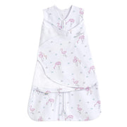 HALO - 100% Cotton Sleepsack Swaddle (TOG 1.5) | Flamingos - Girl - Small