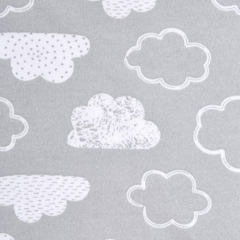 HALO - 100% Cotton Sleepsack Swaddle (TOG 1.5) | Grey Clouds - Neutral -born