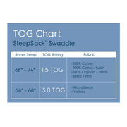 HALO - 100% Cotton Sleepsack Swaddle (1.5 TOG) Disney | Winnie Frolic - Neutral - Small