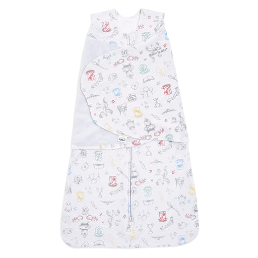 HALO - 100% Cotton Sleepsack Swaddle (1.0 TOG) Harry Potter™ | Enchanted - Neutral -born