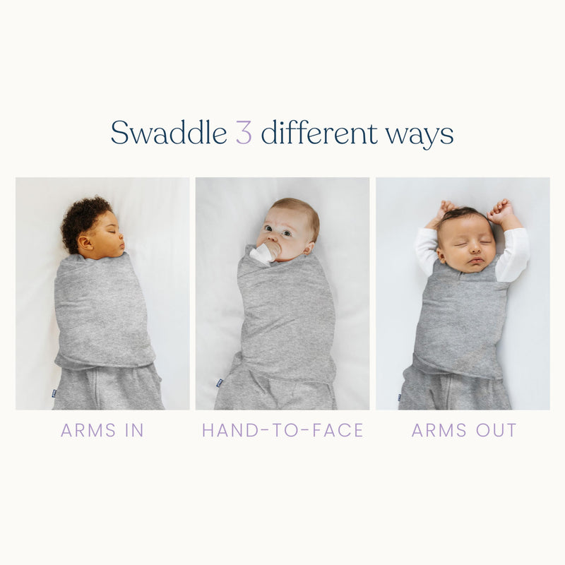 HALO - Sleepsack Swaddle Super Soft Bamboo (3.0 TOG) Box | Oat - Neutral -born