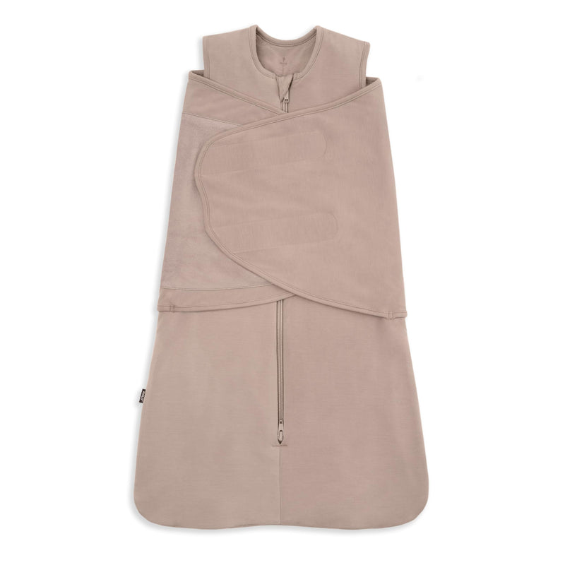 HALO - Sleepsack Swaddle Super Soft Bamboo (3.0 TOG) Box | Mocha - Neutral -born