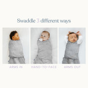 HALO - Sleepsack Swaddle Super Soft Bamboo (3.0 TOG) Box | Mocha - Neutral - Small