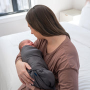 HALO - Sleepsack Swaddle Super Soft Bamboo (3.0 TOG) Tag | Charcoal - Neutral - Small