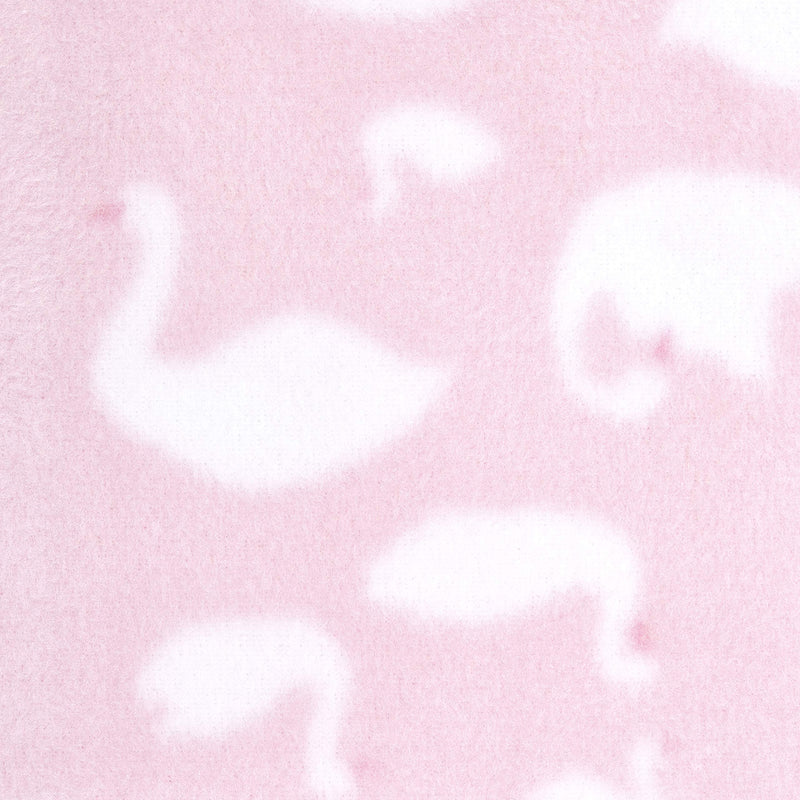 HALO - Micro Fleece Sleepsack Wearable Blanket (1.0 TOG) | Swans - Girl - Large