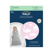 HALO - Micro Fleece Sleepsack Wearable Blanket (1.0 TOG) | Swans - Girl - Large
