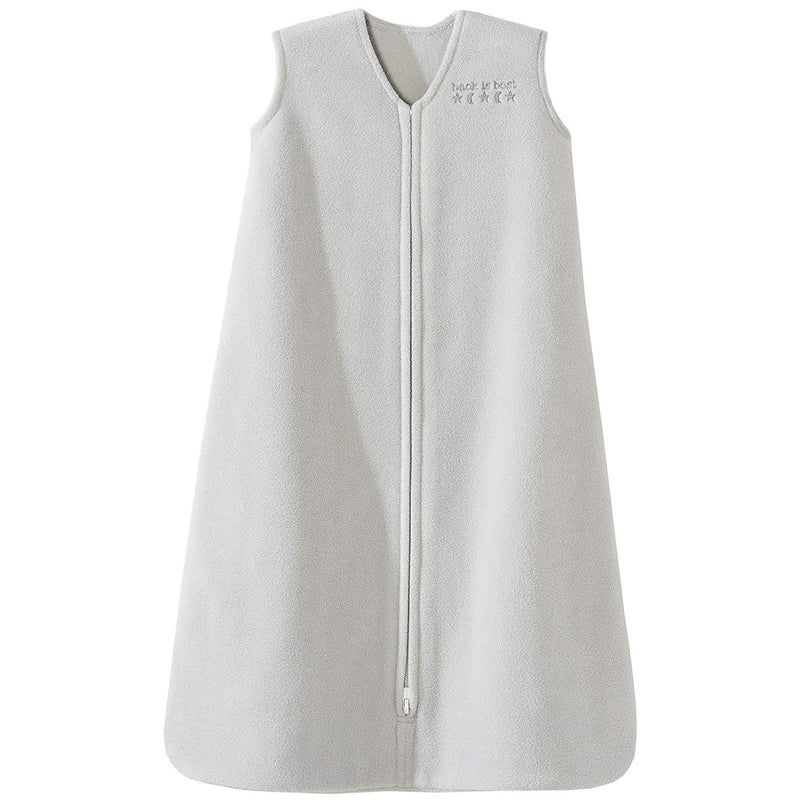 HALO - Micro Fleece Sleepsack Wearable Blanket (1.0 TOG) | Grey - Neutral - Ex-Large
