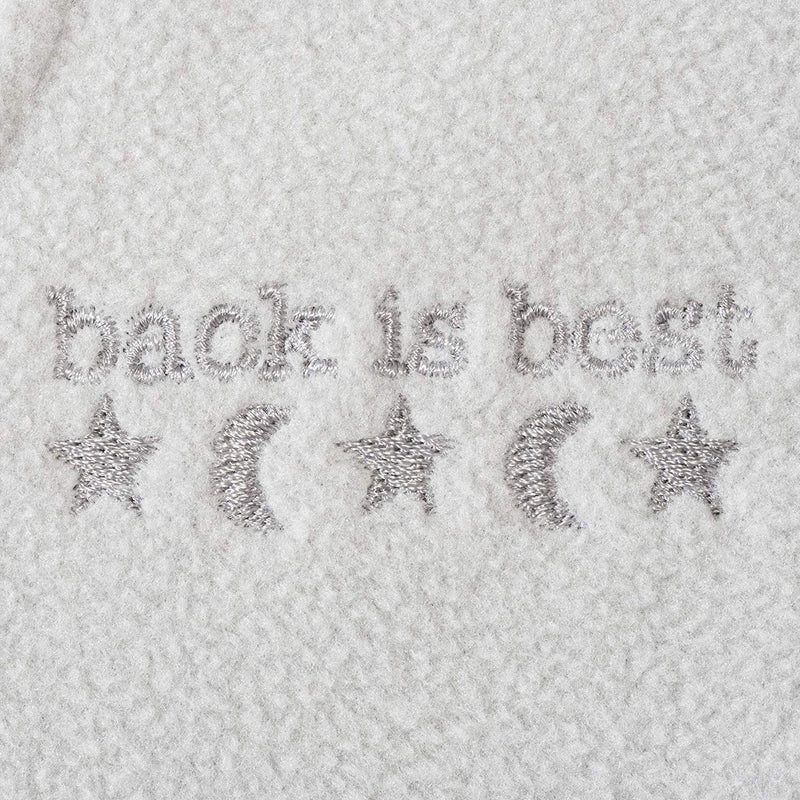 HALO - Micro Fleece Sleepsack Wearable Blanket (1.0 TOG) | Grey - Neutral - Ex-Large