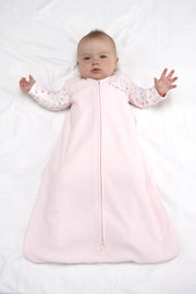 HALO - Micro Fleece Sleepsack Wearable Blanket (1.0 TOG) | Soft Pink - Girl - Small