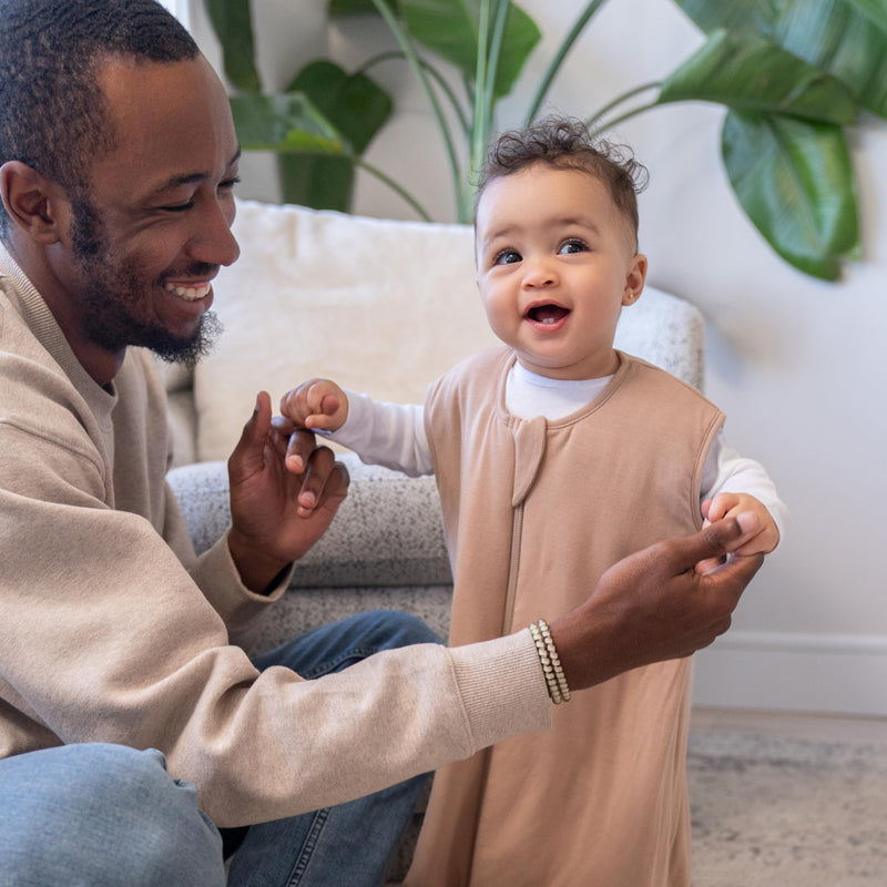 HALO - Sleepsack Wearable Blanket Super Soft Bamboo (1.0 TOG) Box | Mocha - Neutral - Large