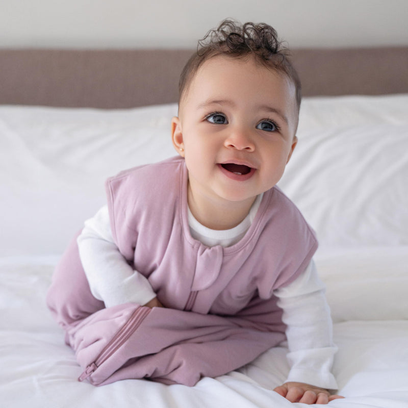 HALO - Sleepsack Wearable Blanket Super Soft Bamboo (1.0 TOG) Box | Mauve - Girl - Medium