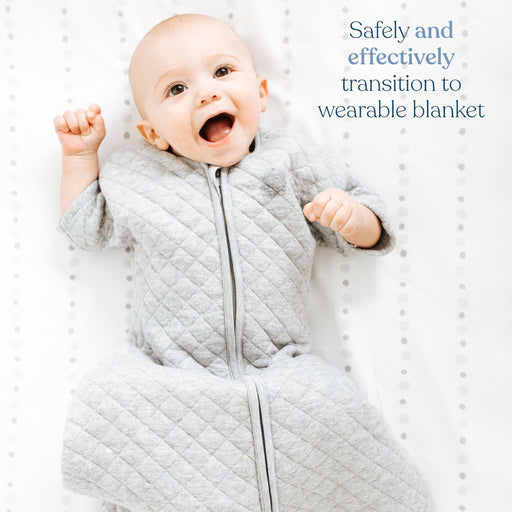 HALO - Easy Transition Quilted Sleepsack (1.5 TOG) | Denim Heather - Boy - Small