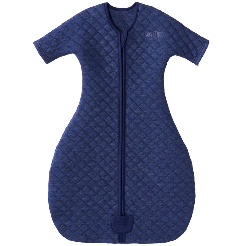 HALO - Easy Transition Quilted Sleepsack (1.5 TOG) | Denim Heather - Boy - Small