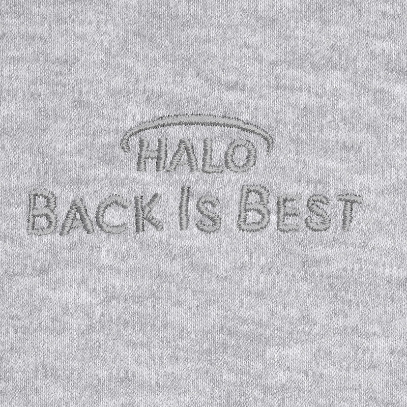 HALO - Sleepsack Swaddle Ideal Temp (1.5 TOG) | Heather Grey/Aqua - Neutral -born