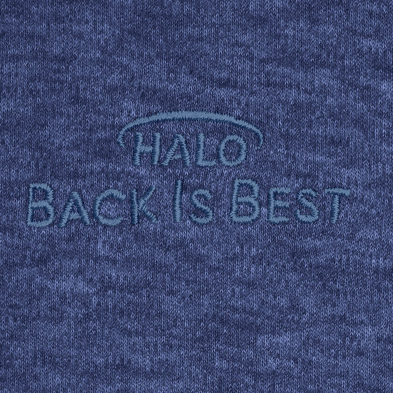 HALO - Sleepsack Swaddle Ideal Temp (1.5 TOG) | Navy/Orange - Boy - Small