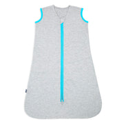 HALO - Sleepsack Wearable Blanket Ideal Temp (1.0 TOG) | Heather Grey/Aqua - Neutral - Medium