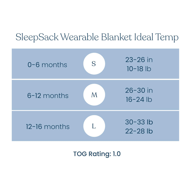 HALO - Sleepsack Wearable Blanket Ideal Temp (1.0 TOG) | Heather Grey/Aqua - Neutral - Medium