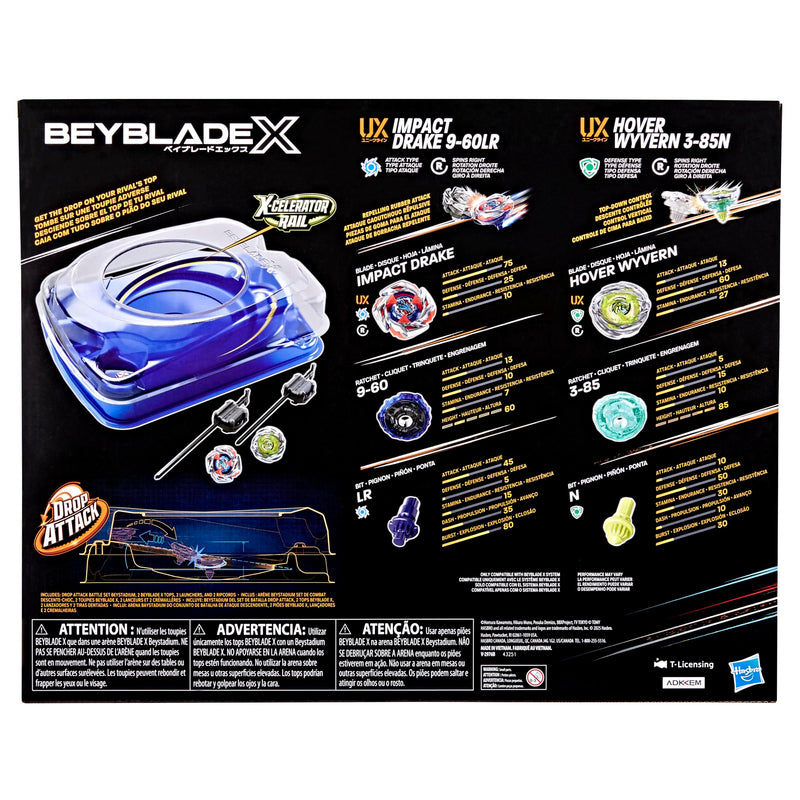 Hasbro - BEYBLADE - BBX DROP ATTACK BATTLE SET