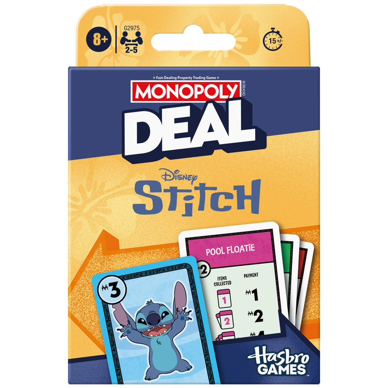 Hasbro - MONOPOLY DEAL STITCH - BIL