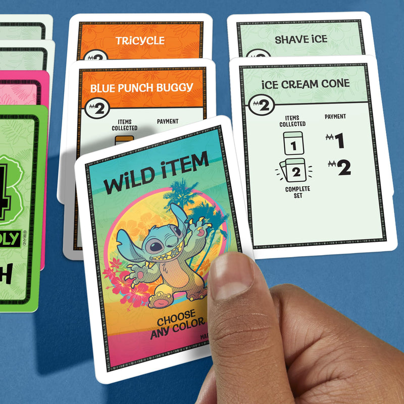 Hasbro - MONOPOLY DEAL STITCH - BIL