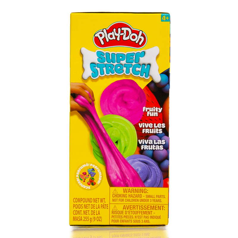 PLAY-DOH - 3 Stack Jars - SUPER STRETCH - Fruity Fun
