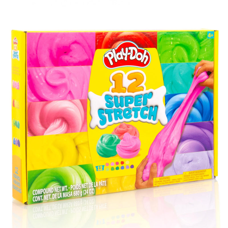 PLAY-DOH - Multi Scented - SUPER STRETCH - 12pc VARIETY PACK