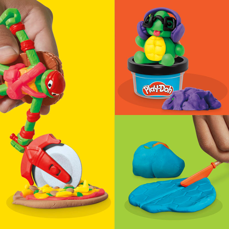 PLAY-DOH - TMNT COWABUNGA CREATIONS MULTIPACK