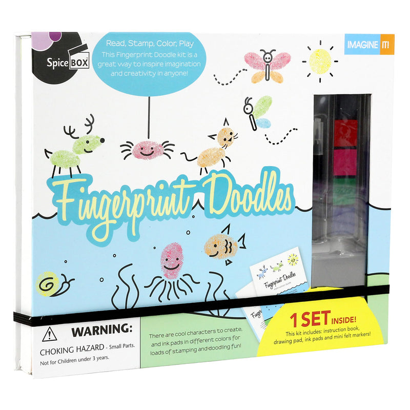 SpiceBox - IMAGINE IT - FINGERPRINT DOODLES