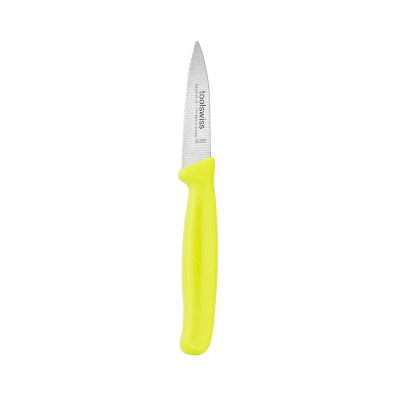 Tool Swiss - 3" SERRATED KNIFE-GREEN