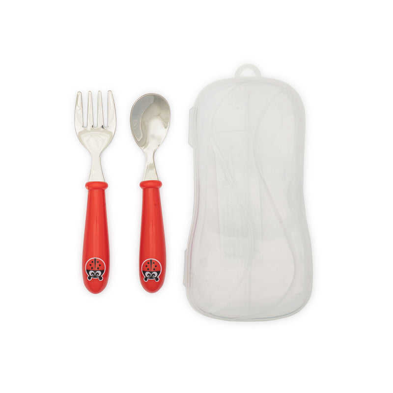 Splendide - Children Flatware 2PC Red Ladybug