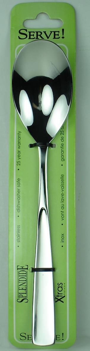 Splendide - SERVING FORK - VOGUE - MIRROR - GREEN CARD -