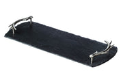 Selbrae House - Small Serving Tray with Antler Handles