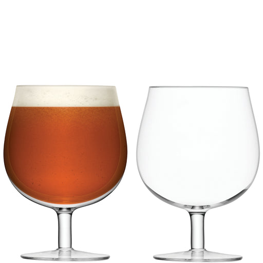 LSA - Bar Craft Beer Glass 550ml Clear x 2