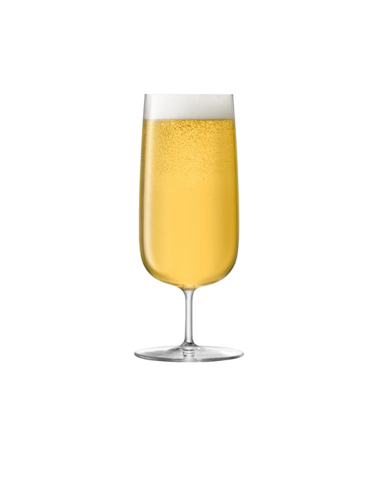 LSA - Borough Pilsner Glass 440ml Clear x 4