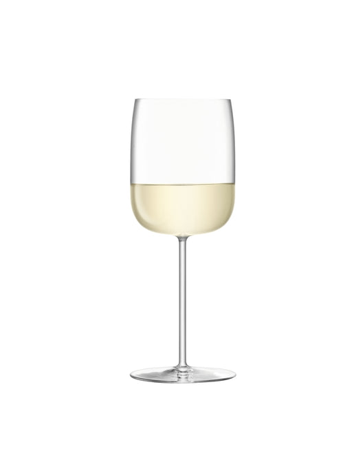 LSA - Borough Wine Glass 380ml Clear x 4