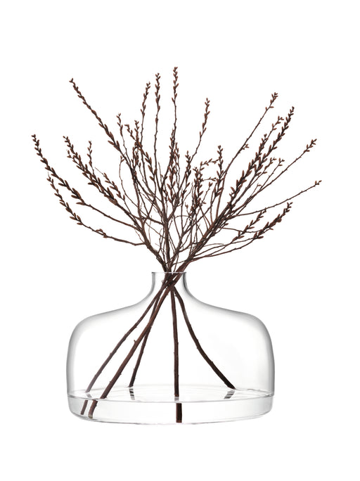 LSA - Vessel Wide Vase H18cm Clear