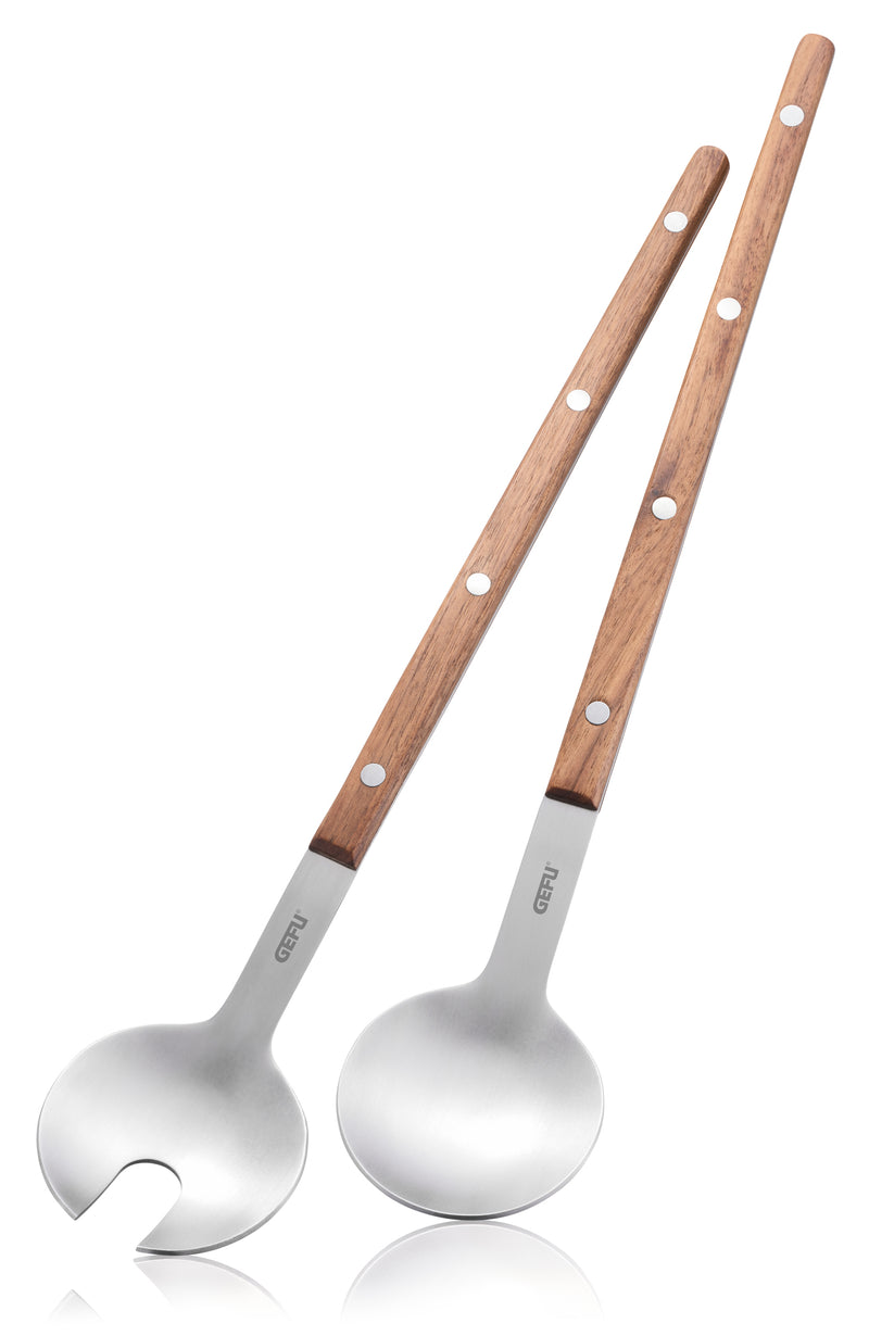Gefu - Salad Server Set Walnut FILIGO
