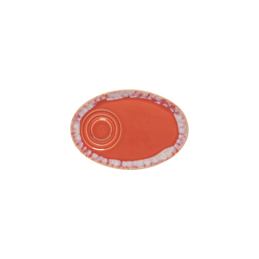 Costa Nova - Grespresso Sunset Red Oval saucer