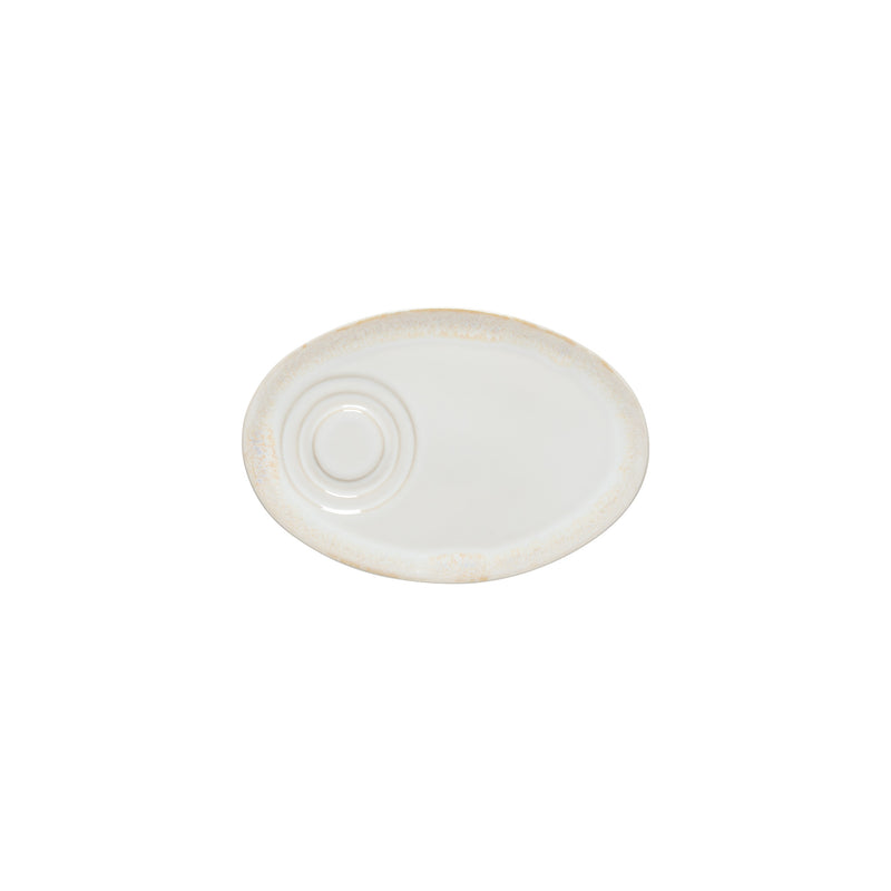 Costa Nova - Grespresso White Oval Saucer