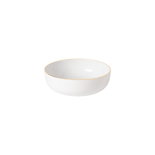 Costa Nova - Resonance Porcelain Gold Rim Soup/Cereal Bowl
